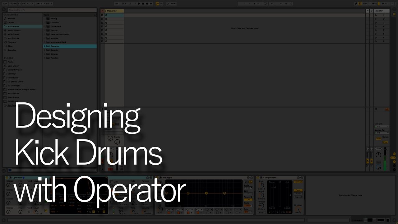 How To Make Kick Drums In Ableton Live's Operator