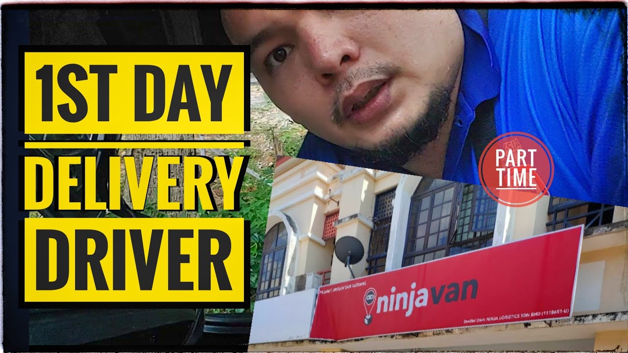 Gagal hantar 19 barang, driver part time hari pertama Ninja Van