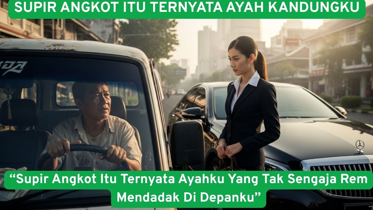 Supir Angkot Itu Ternyata Ayahku Yang Tak Sengaja Rem Mendadak Di Depanku