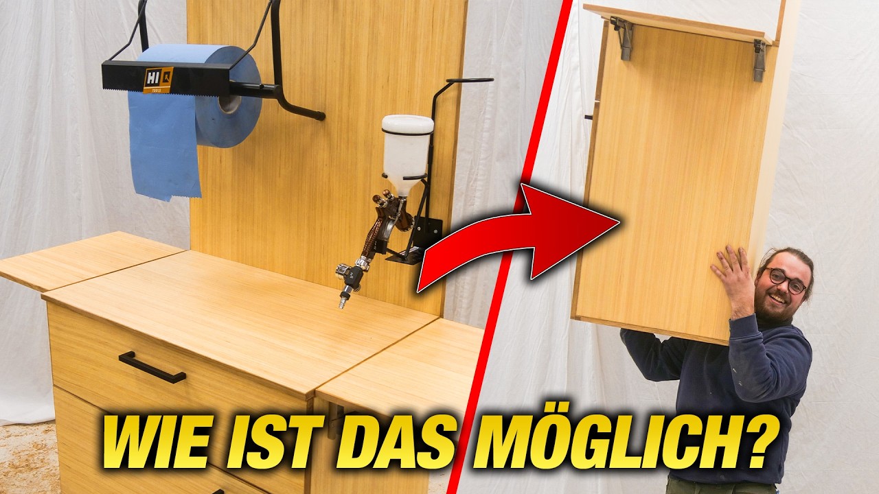 Sprachlos! Wie dieser neue Plattenwerkstoff den Möbelbau revolutioniert!