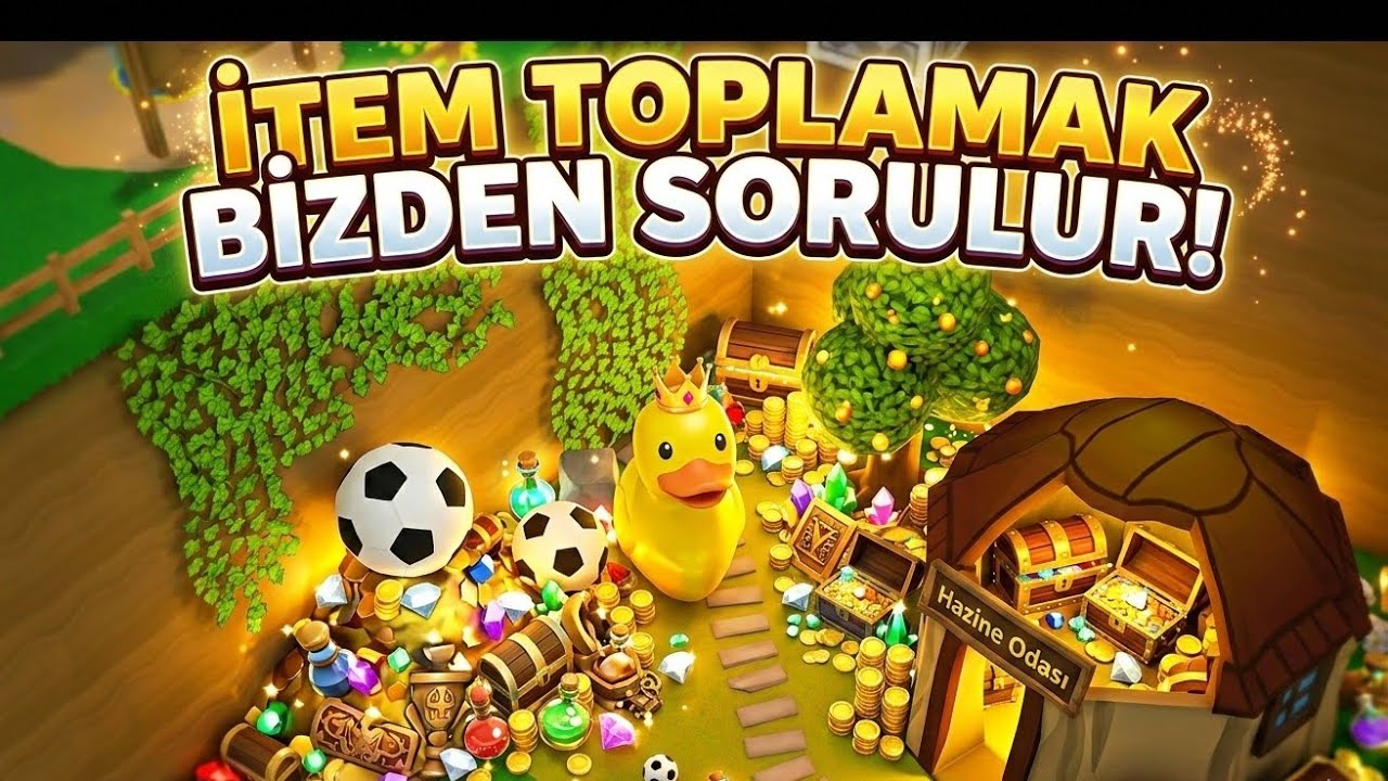 DÜNYANIN EN ÇOK İTEMİNİ TOPLADIK! 💰🤩 Bütün Harita Hazineyle Doldu! 🔥 (İtem Toplamak Bizden Sorulur!)