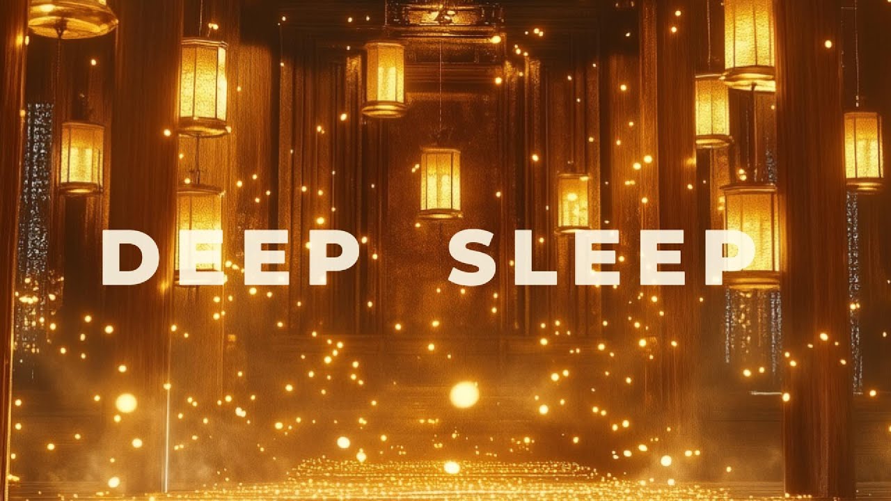 (無廣告) 11小時深層助眠音樂 | 432Hz 療癒頻率消除焦慮 | 舒壓聖殿篇 🌑 Deep Sleep Music 11 Hours, 432Hz Frequency for Insomnia