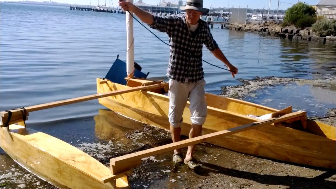 Boat: build your own. Plywood PROA (part 1) - Small boats: Tim Weston