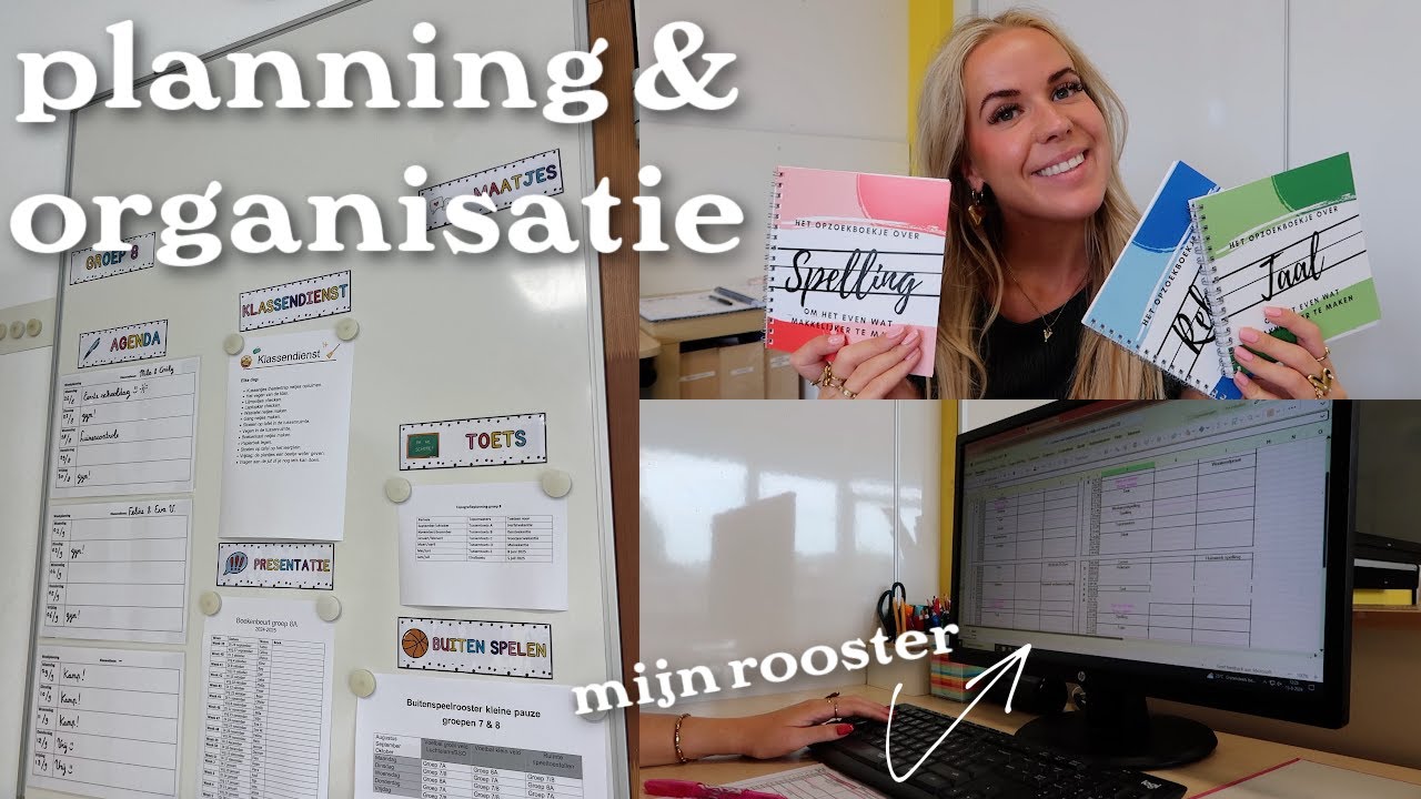 Planning & organisatie in groep (heel veel tips)🏫| juf Janette