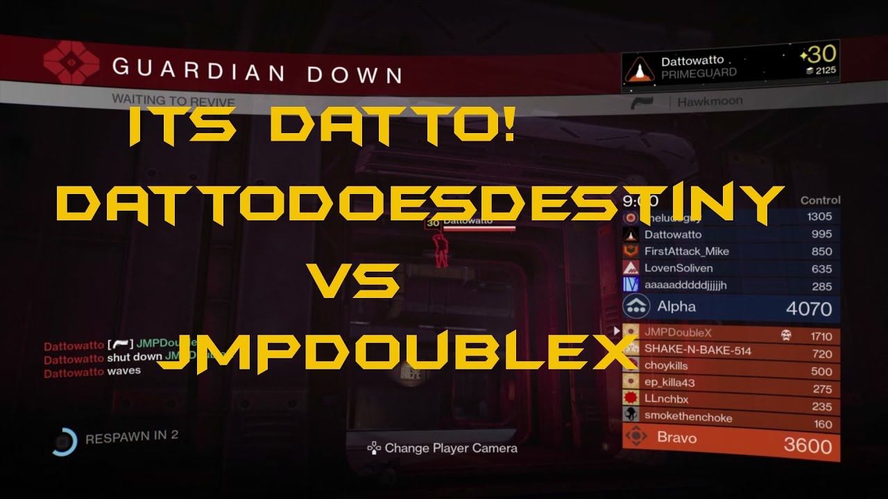 DattoDoesDestiny VS JMPDoubleX PvP - Destiny