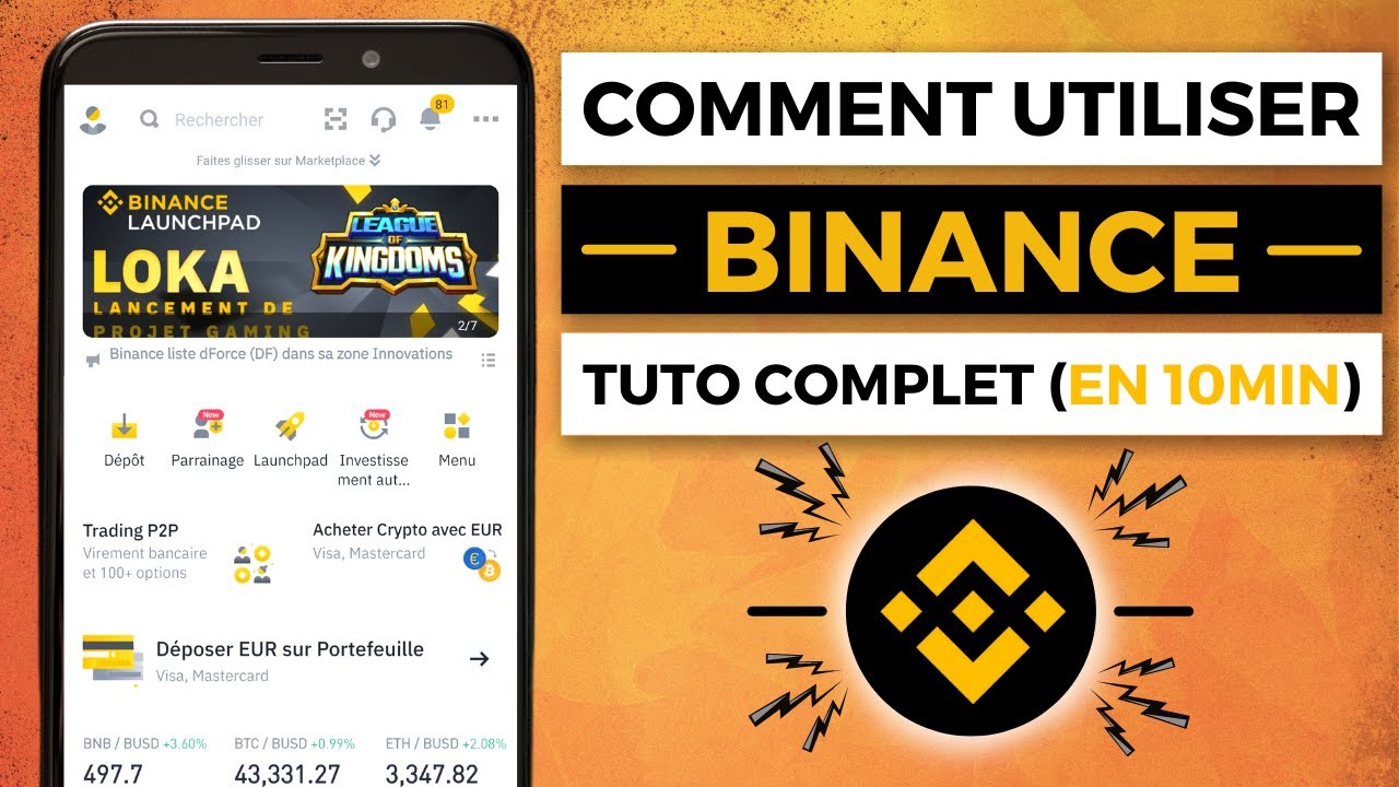 TUTO - COMMENT UTILISER BINANCE ? (en 10min)