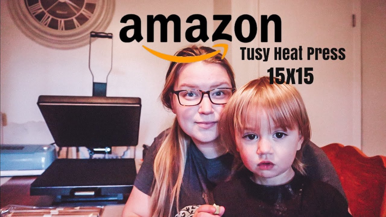 Amazon Heat Press Unboxing | Tusy 15x15