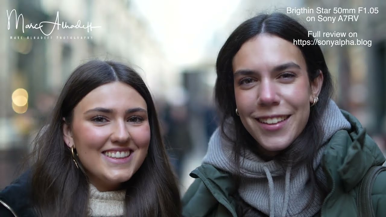 Объектив Brightin Star 50mm F1.05 на камере Sony A7RV