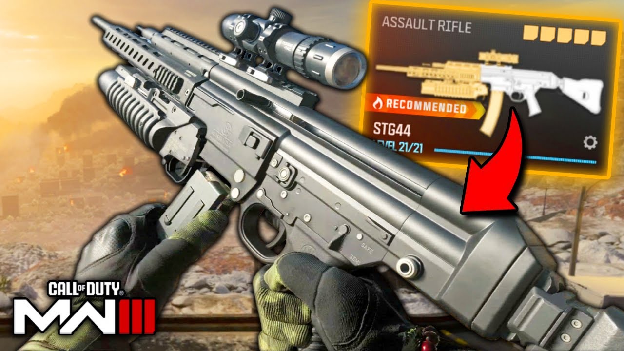 NEW Tactically Modern STG 44 and Kar98k with a Bayonet FUN - Modern Warfare 3 Multiplayer Gameplay
