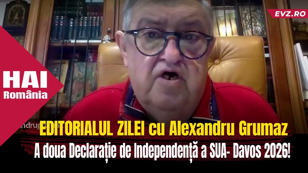 A doua Declarație de Independență a SUA- Davos 2026!