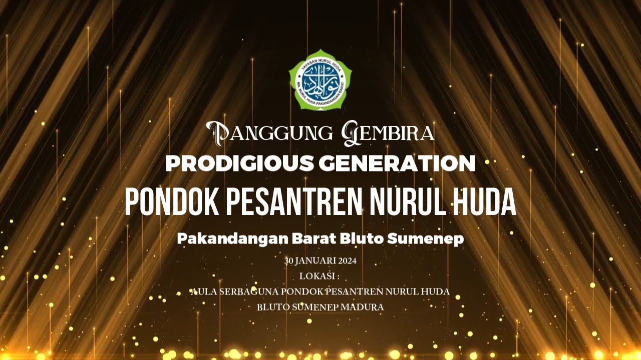 Panggung gembira PRODIGIOUS GENERATION