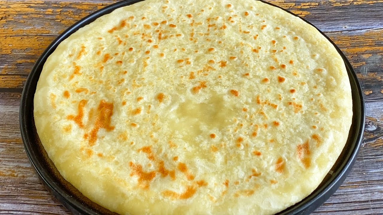 如何做家常饼，家常饼怎么做，家常饼食谱，半烫面饼烙饼做法【三丰美食】