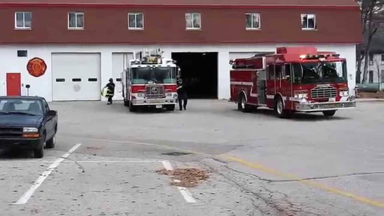 Farmington Fire Dept being dispatched to a Kitchen Fire on Foxtrot Road