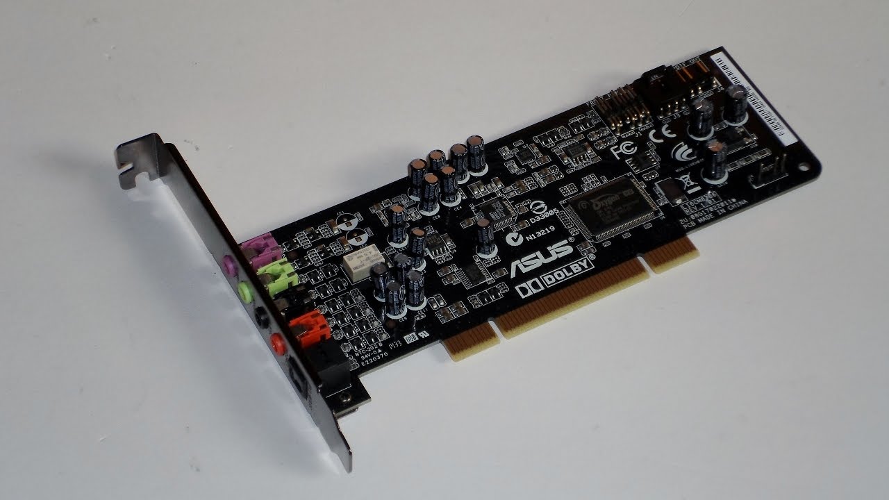 Asus Xonar DG 5.1 PCI Soundkarte