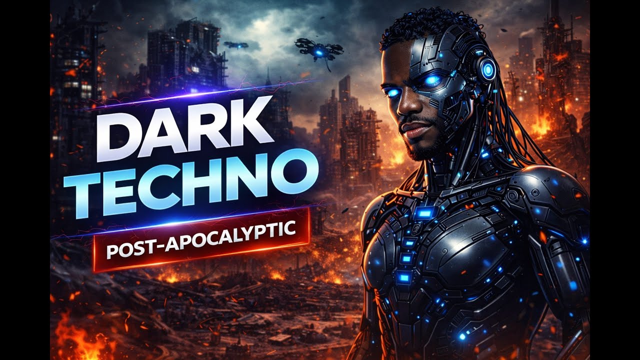 DARK TECHNO ⚠️ Post-Apocalyptic Night Drive | Futuristic Cyber Beats