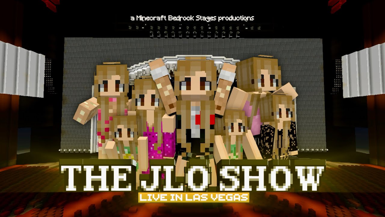 Jennifer Lopez - THE JLO SHOW Live in MINECRAFT BEDROCK | Minecraft Bedrock Stages