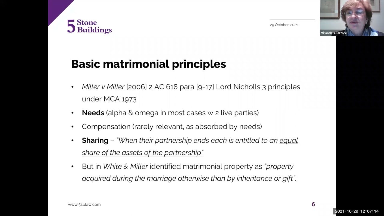 Claims by spouses under the Inheritance Act 1975: Problems and Preparation
