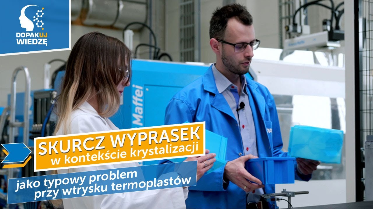 Skurcz wyprasek w kontekście krystalizacji jako typowy problem przy wtrysku termoplast&oacute;w