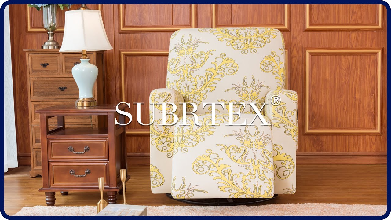 Cómo instalar la funda de la silla reclinable de Subrtex