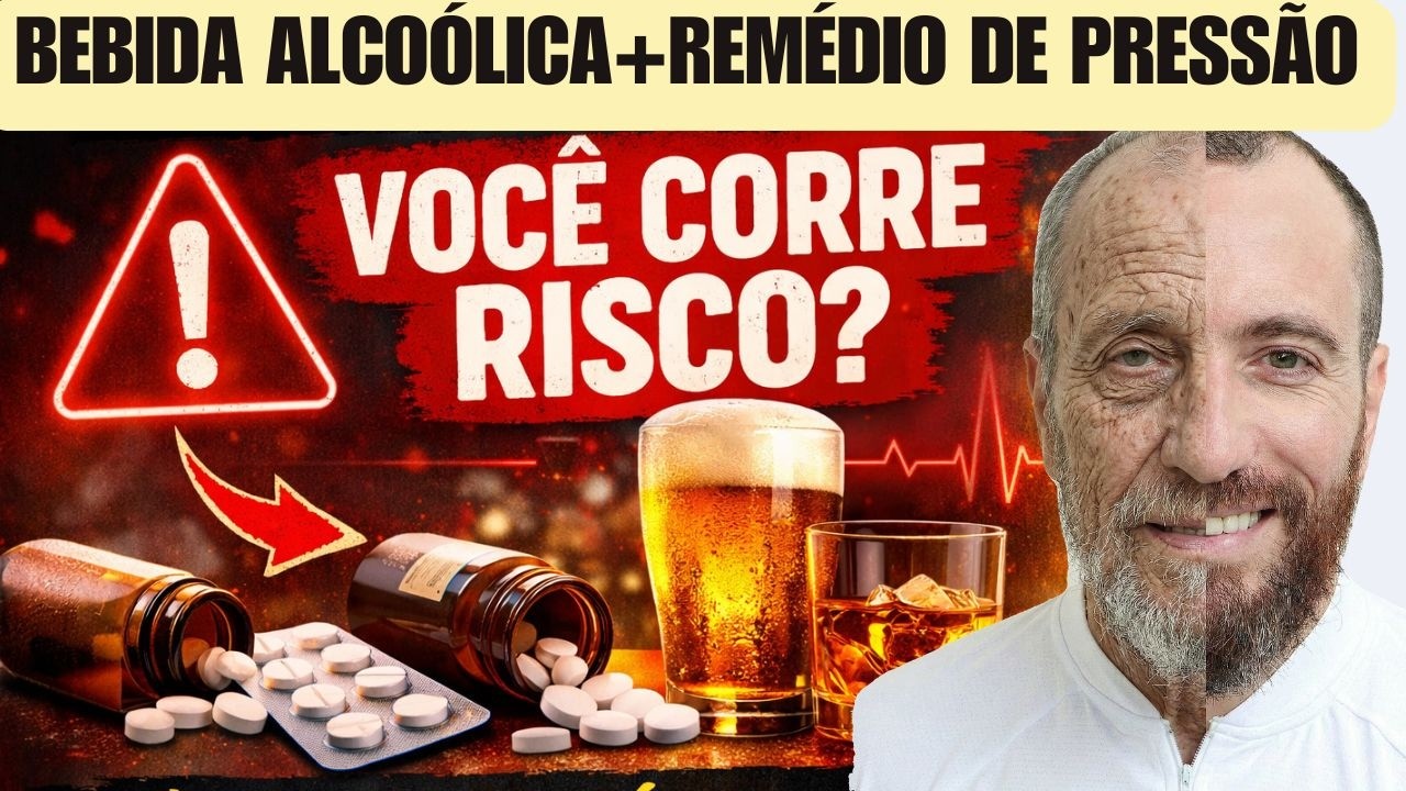 Posso BEBER tomando REMÉDIO de pressão? A RESPOSTA DEFINITIVA!