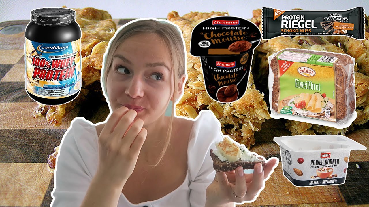 1 TAG NUR PROTEIN PRODUKTE ESSEN *alles für den po freunde*