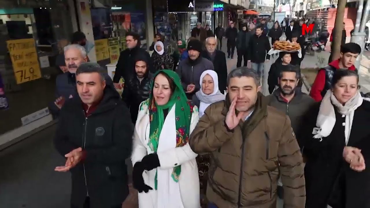 ÊLIH’TE SALDIRILARA KARŞI YÜRÜYÜŞ: BIJÎ BERXWEDAN