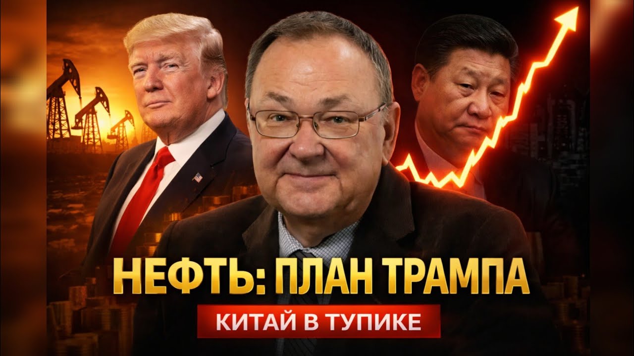 ТРАМП ЗАХВАТИЛ НЕФТЬ! План США раскрыт: Китай в ловушке, цены улетят в космос? &mdash; Крутихин