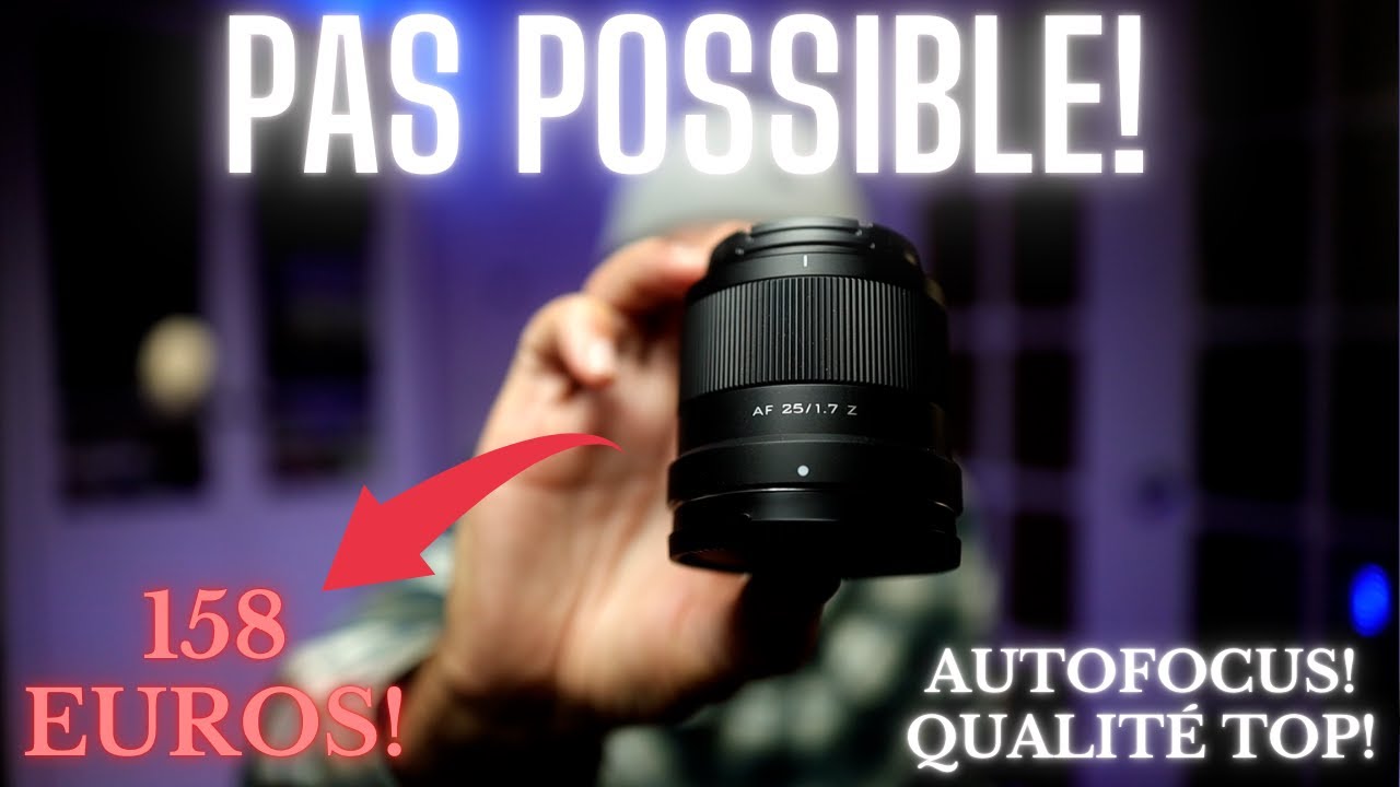 158€ pour cette qualité ? Le VILTROX 25mm f/1.7 va vous surprendre!