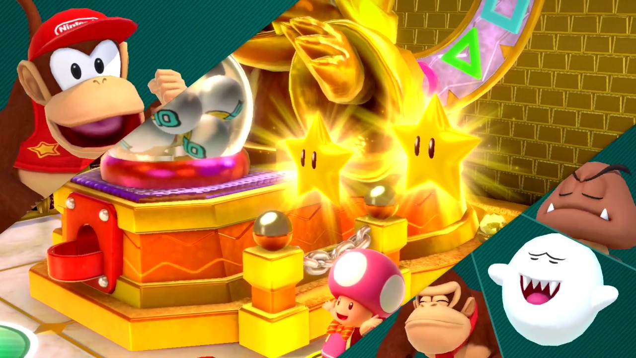 Super Mario Party - Kamek's Tantalizing Tower (Diddy Kong, Donkey Kong, Boo & Goomba)