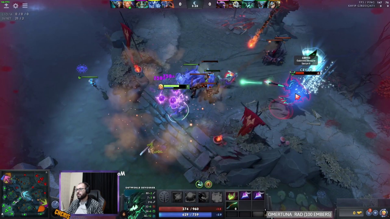 Main Account Hardcore Tryhard. Efsane Comeback Mid Invoker Gameplay.