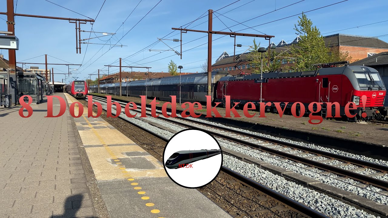 DSB Vectron Med 8 Dobbeltdækkervogne