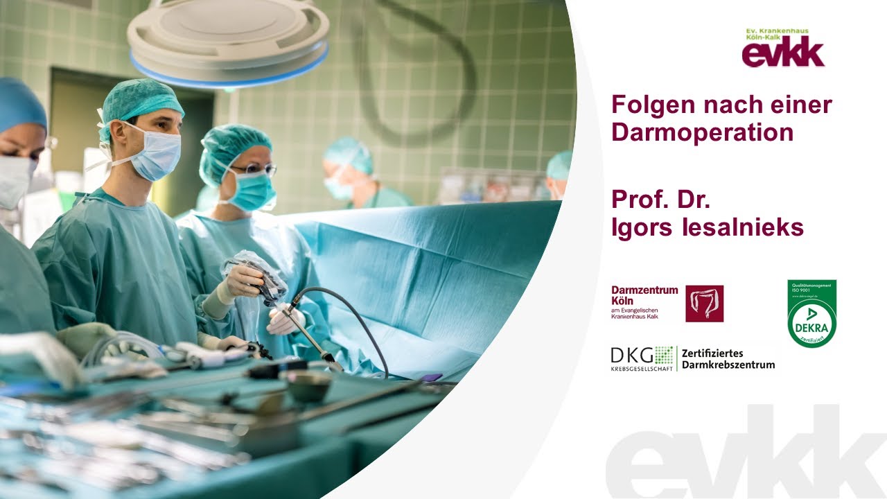 Folgen einer Darmoperation - Im Gespr&auml;ch mit Prof. Dr. Igors Iesalnieks