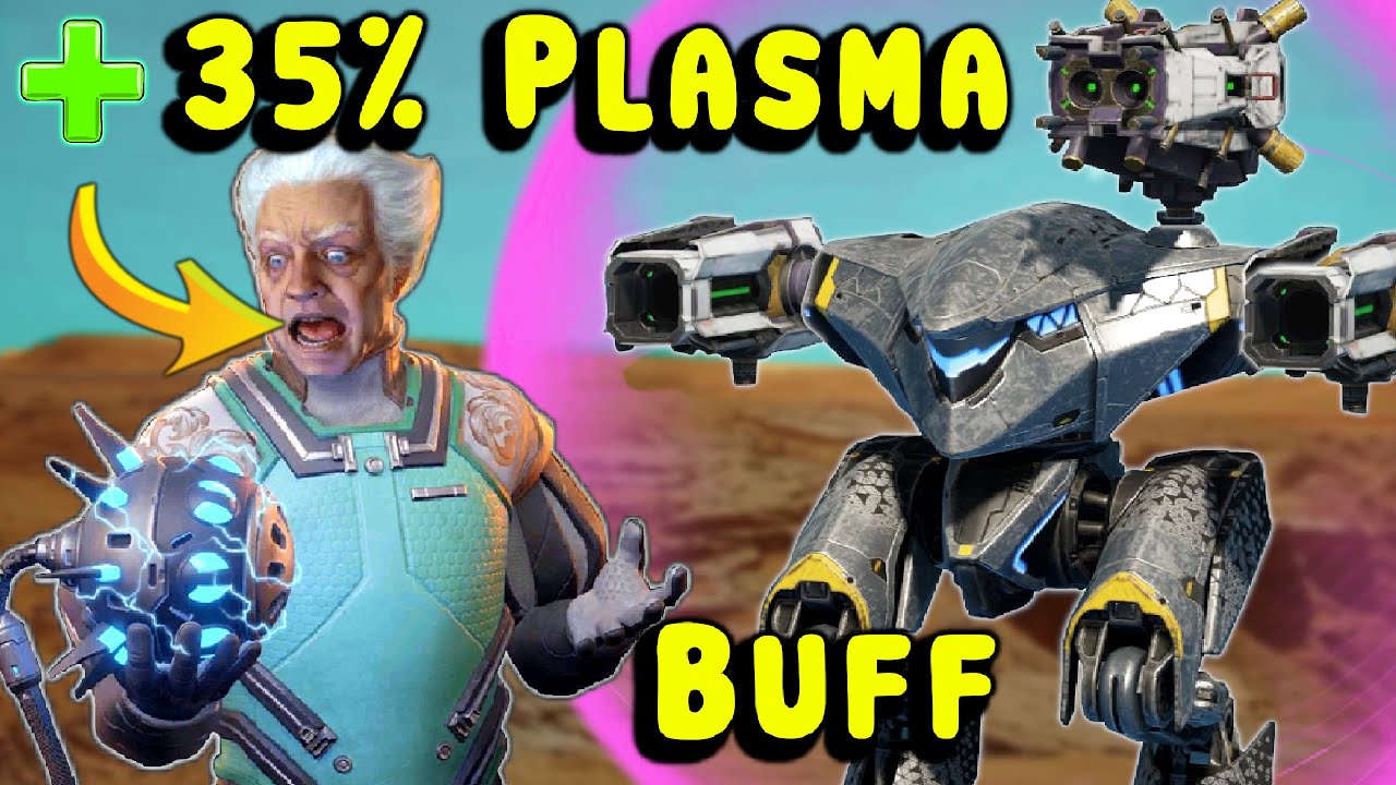 New +35% Plasma Buff Legendary Pilot - War Robots 8.3 Gameplay WR