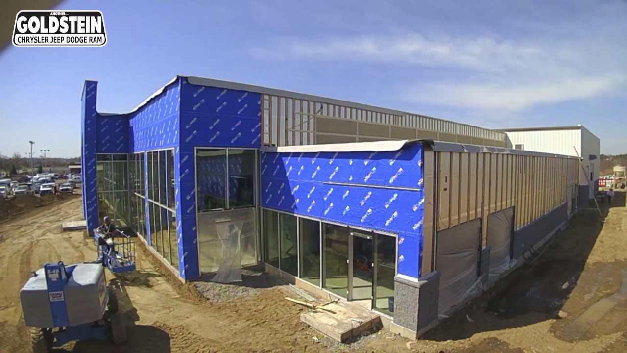 Time Lapse Build - Car Dealership - Goldstein Chrysler Dodge Jeep RAM - Latham NY