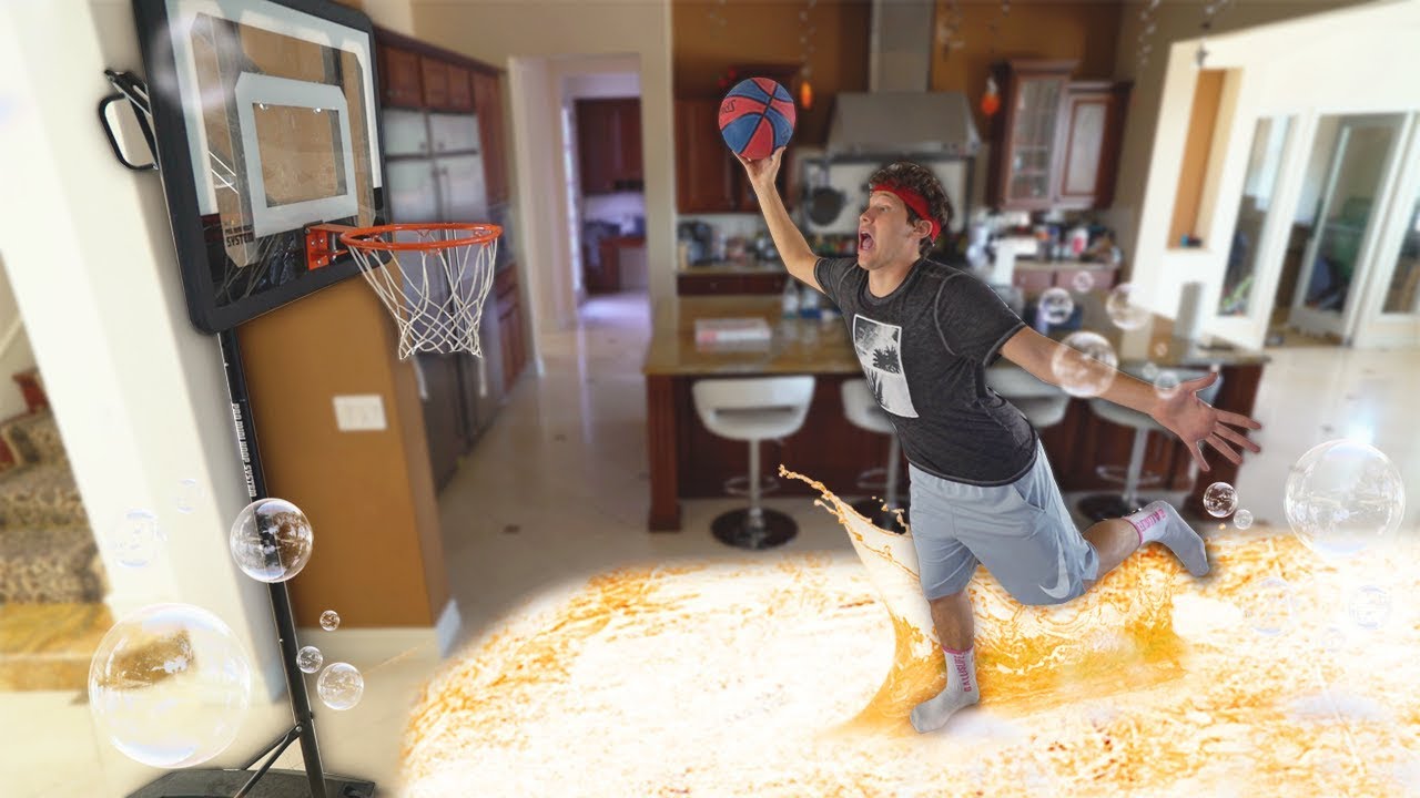 INDOOR OBSTACLE COURSE SLIP N SLIDE SKILLS CHALLENGE!