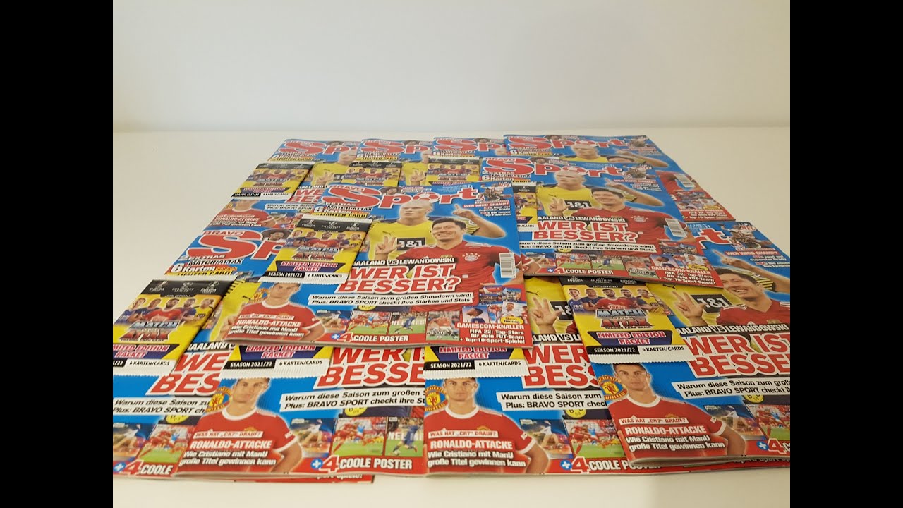 TOPPS MATCH ATTAX 2021/22 - UNBOXING 10 X BRAVO SPORT - SASZETKA Z LIMITKĄ - JAKIE LIMITKI TRAFIŁEM?