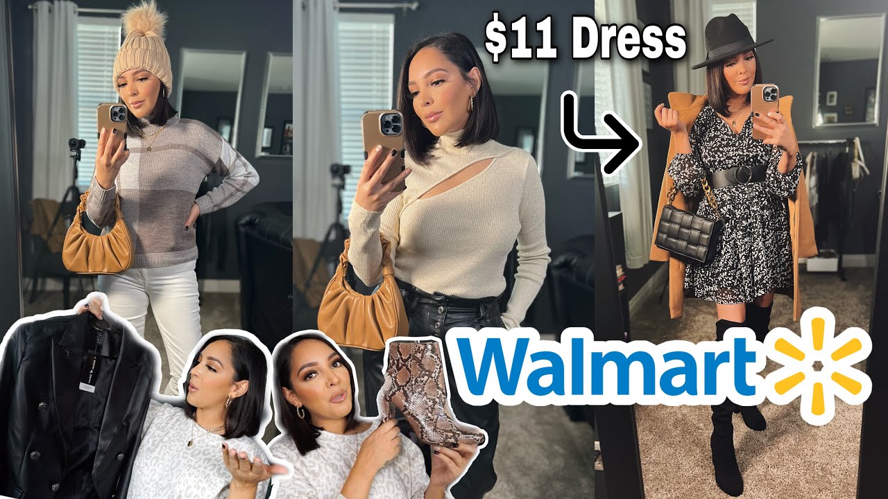 Fall Walmart Haul | Walmart Try On | sweaters, blazer, boots and more