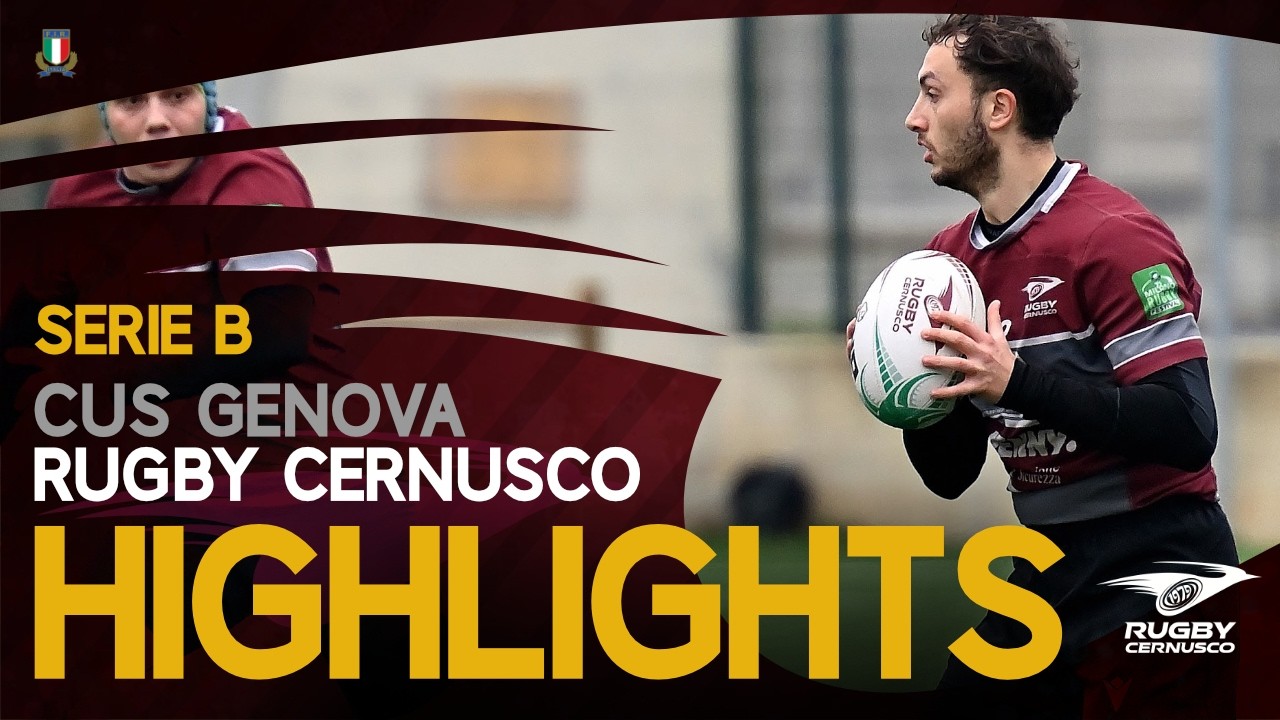 CUS Genova v Rugby Cernusco | 01.02.2026 | Highligths