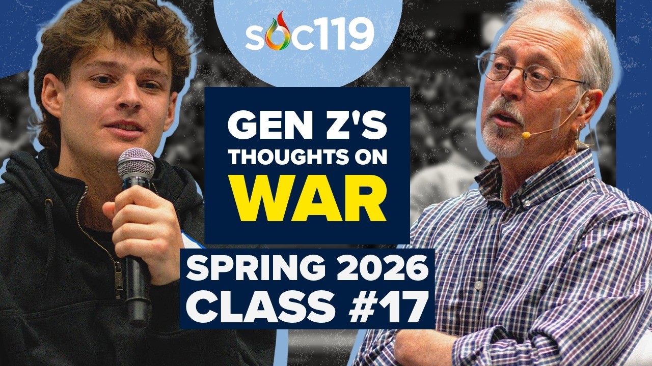 WAR! What is it Good For? | 26SP Class #15 Full Lecture | LIVE NOW!