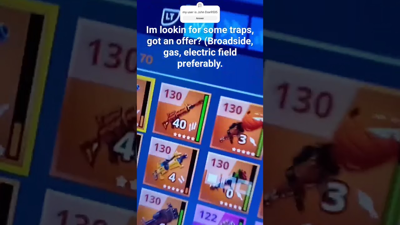 #fortnitestw #fortnitetrades #fortnitestwscammergetscammed