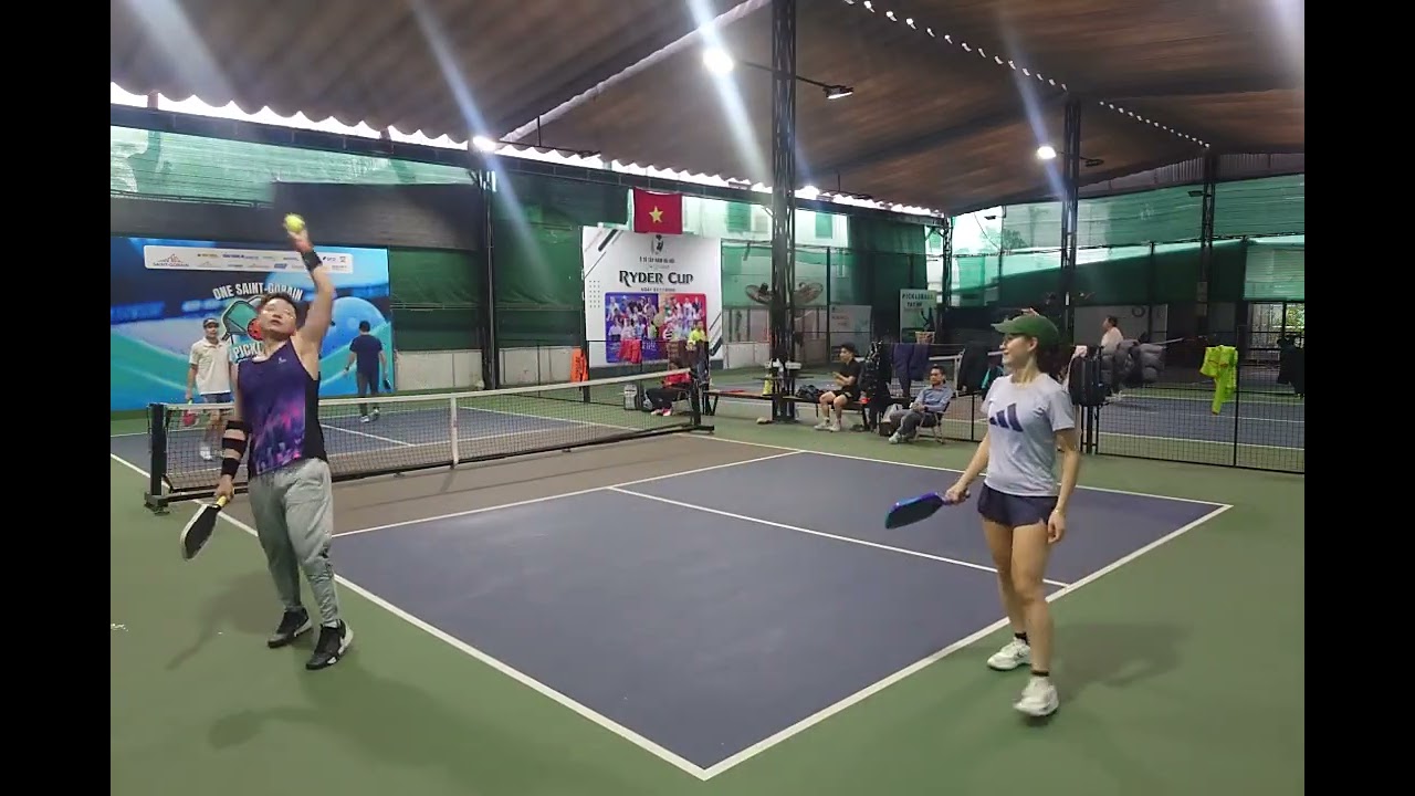 Giao lưu pic tài + tuấn vs tùng + trang tỉ số 6-15