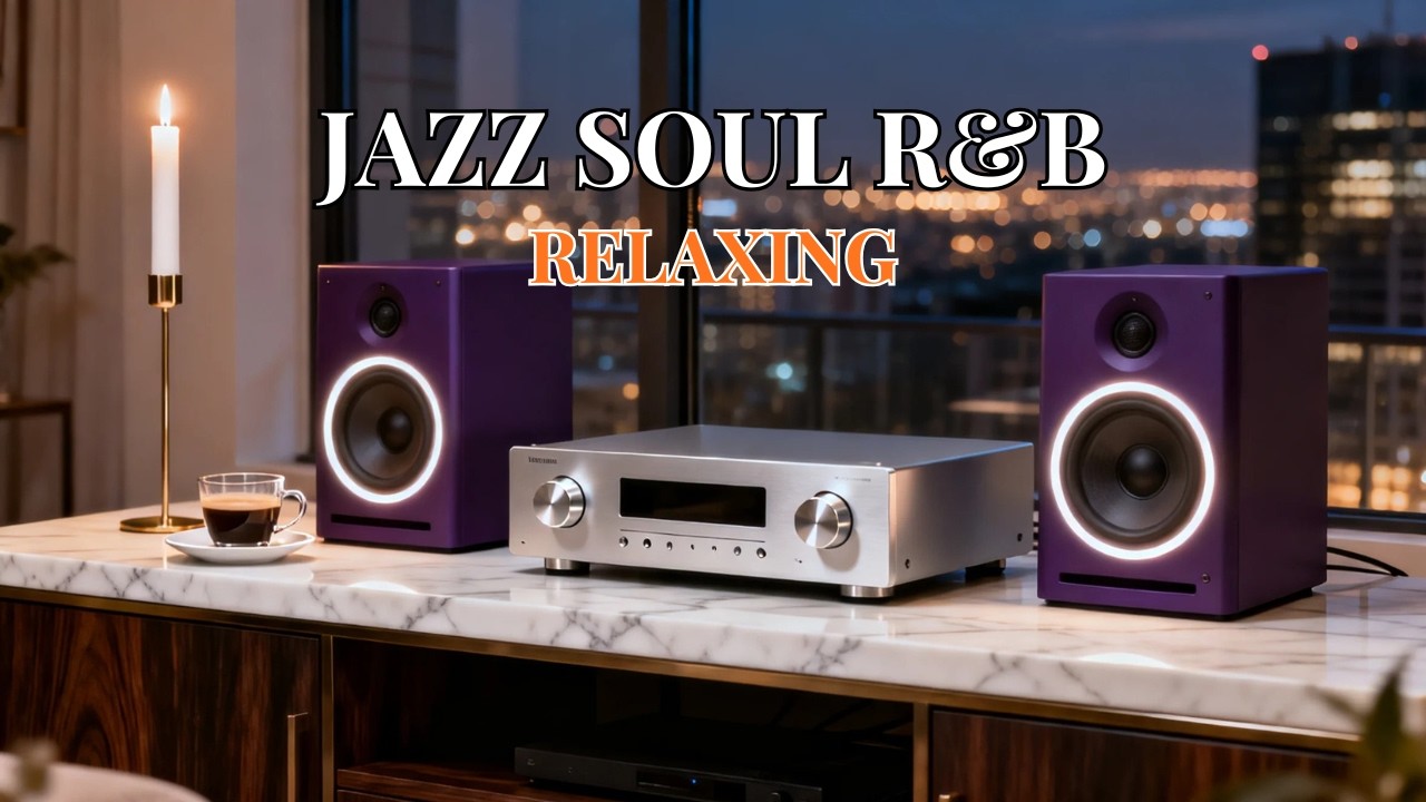 🎷 Smooth Jazz & Soulful R&B | Relaxing Melody Flow for Study, Work & Calm Nights 🌙