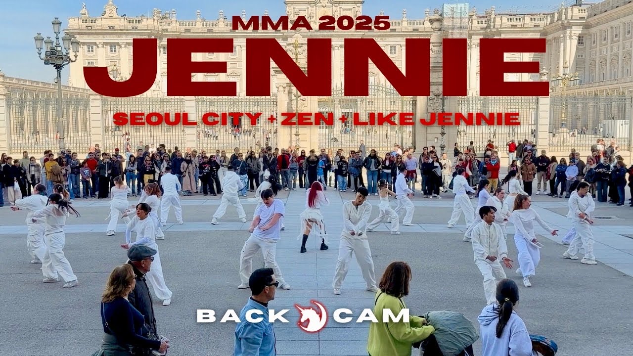 [BACK CAM VER.] MMA2025 || JENNIE - Seoul City + ZEN + like JENNIE || By PonySquad Spain