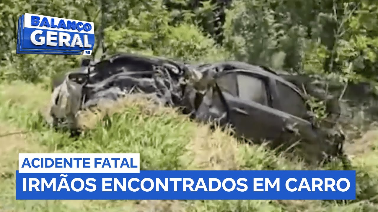 Irmãos são encontrados mortos dentro de carro na BR-287