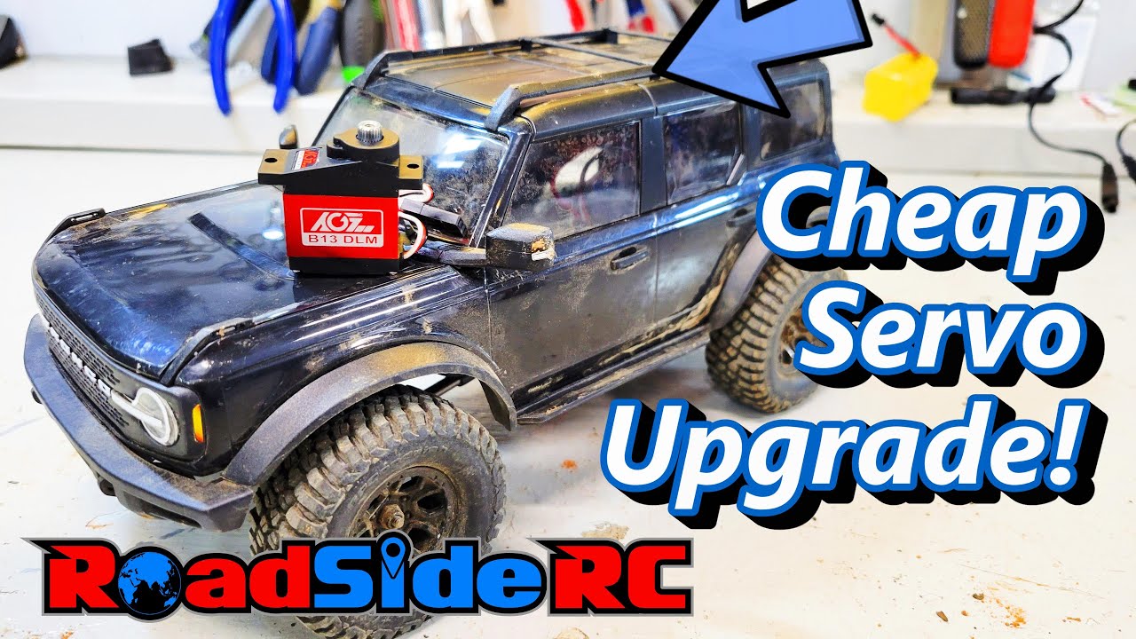 Traxxas TRX-4M — недорогой апгрейд сервопривода (как установить)