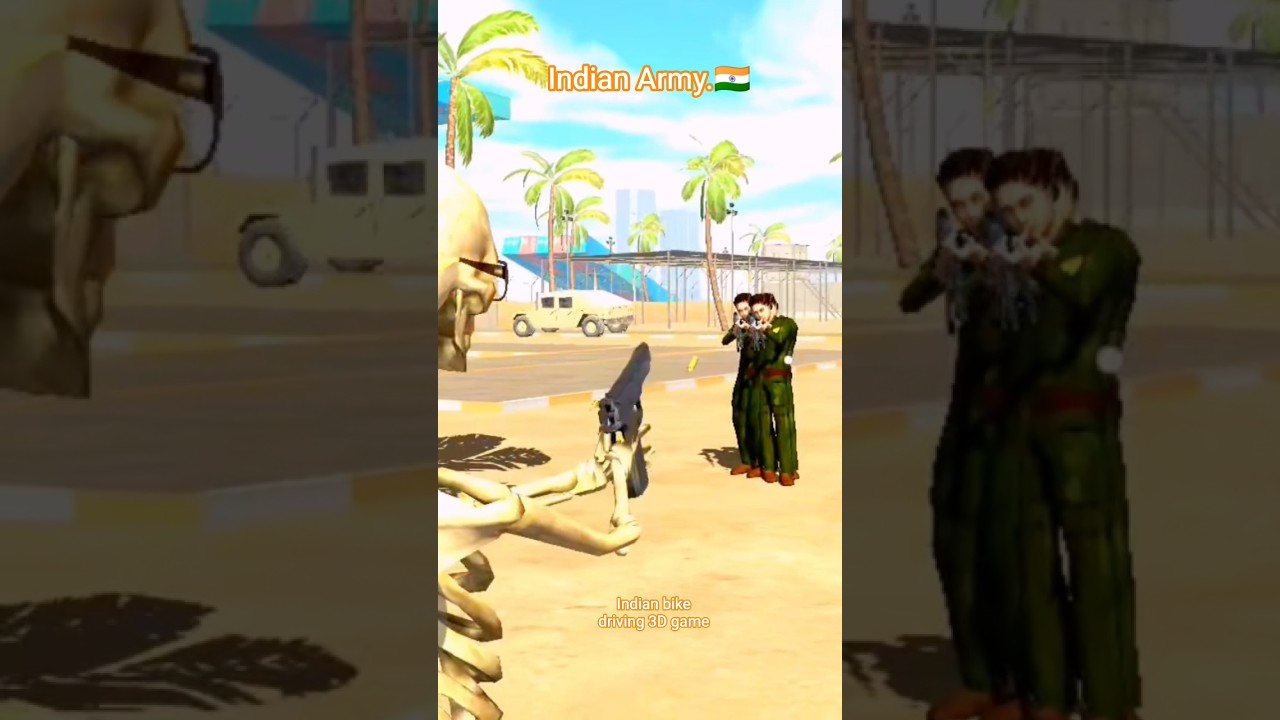 #Video Indian All Gun Army Challenge New Update || Indian bike driving 3d game #