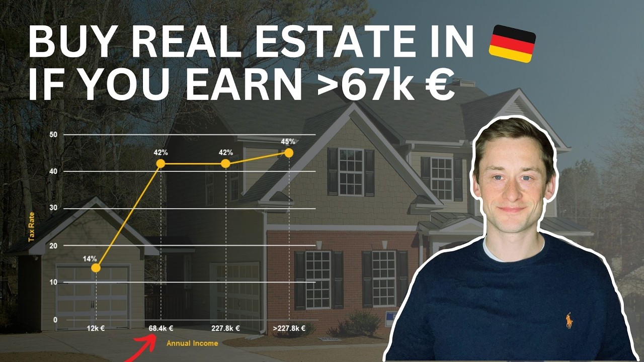 Why You Should Invest in Real Estate If You Earn more than 67k in Germany - Tax System Explained