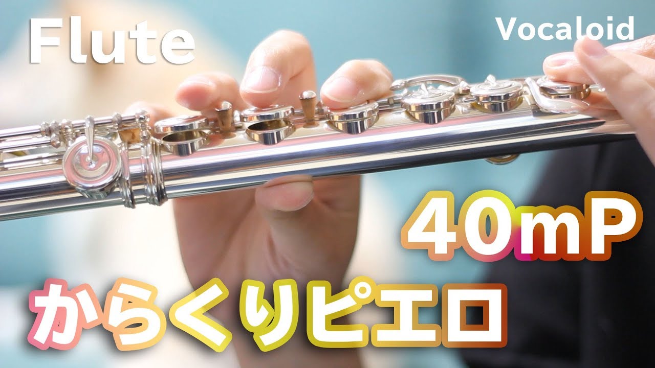【フルート】からくりピエロ/40mP【演奏してみた】FLUTE