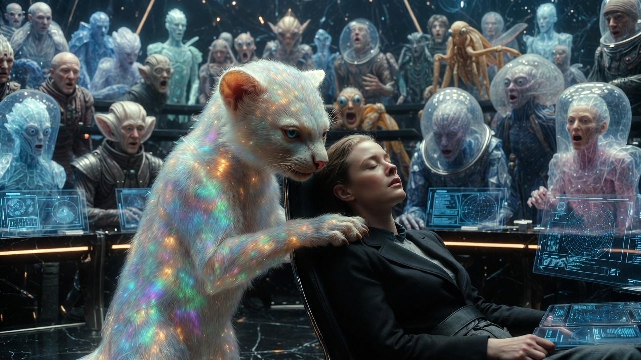 Galactic Council Stopped by a Human Protector Cub | HFY Story