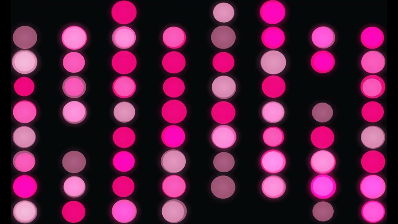 blinking columns of dots floating around - satisfying bokeh animation loop.mp4